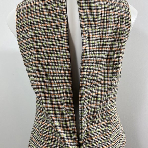 Rabbit Rabbit Rabbit 90s Plaid Mini Dress Sz 10P - Picture 8 of 12